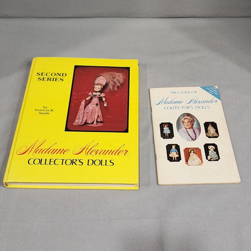 Madame Alexander Collector Dolls Book 2 & Price Guide Yellow Hardcover Set OS